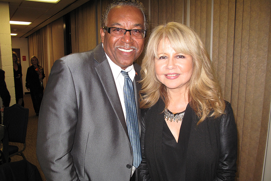 Ronnie Rose with Pia Zadora