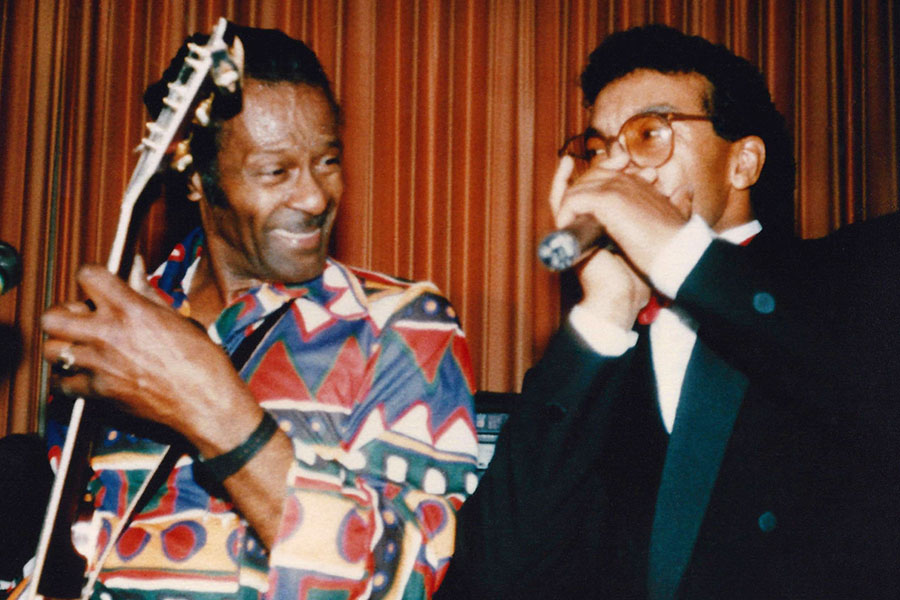 Ronnie Rose with Chuck Berry