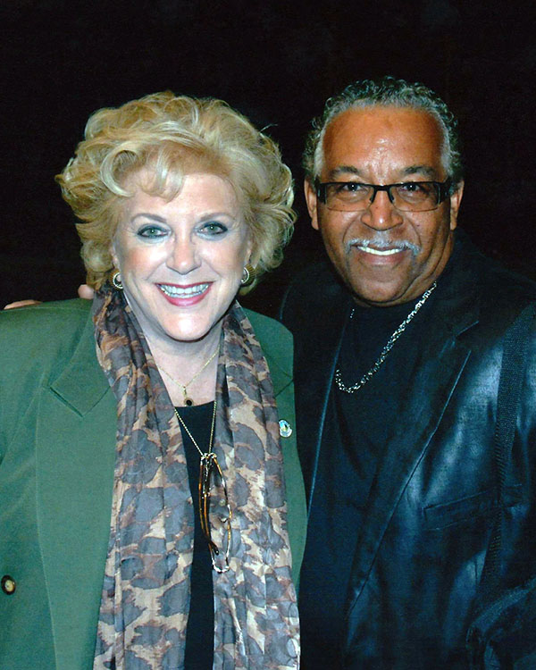 Ronnie Rose with Mayor Carolyn Goodman
