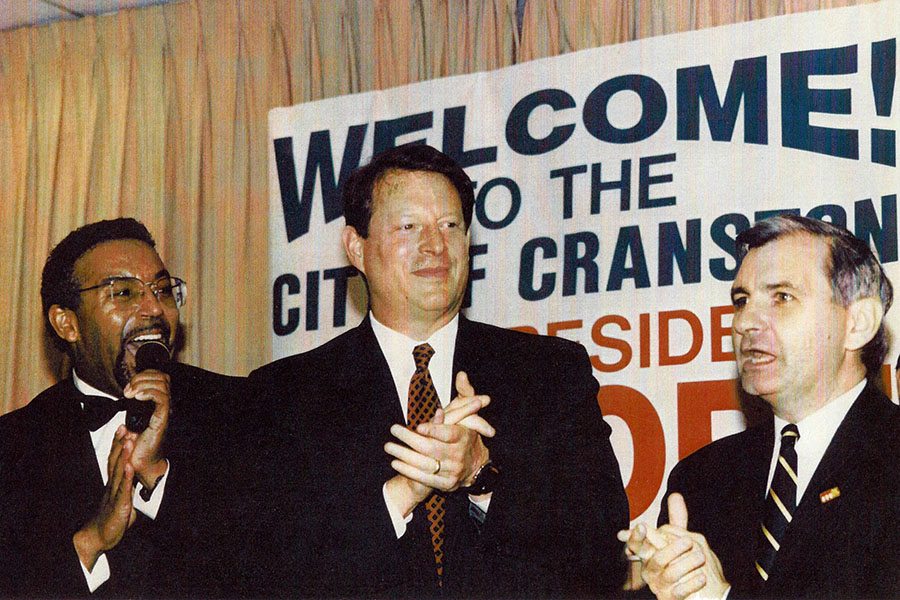 Ronnie Rose with Al Gore & Harry Reed